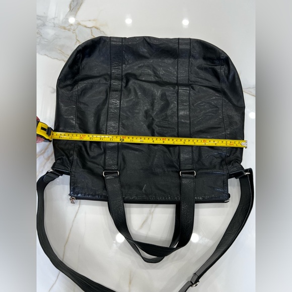 M0851 black leather bag - Picture 8 of 8